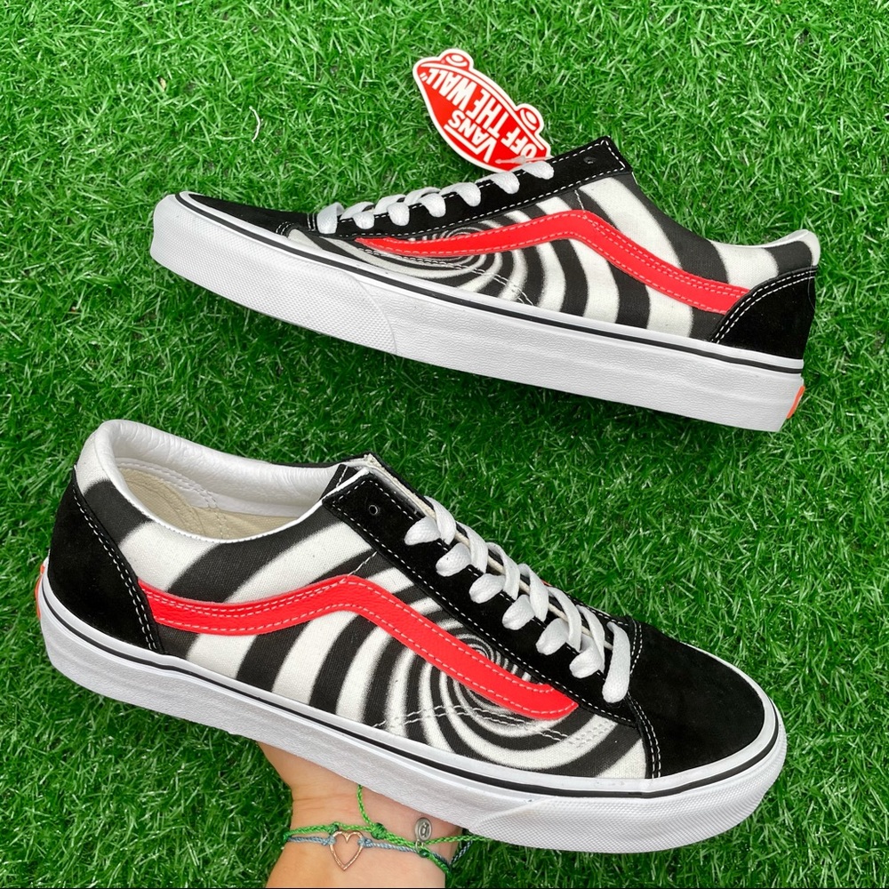 Vans Style 36 Swirl Optical Illusion - Picture 1 of 7